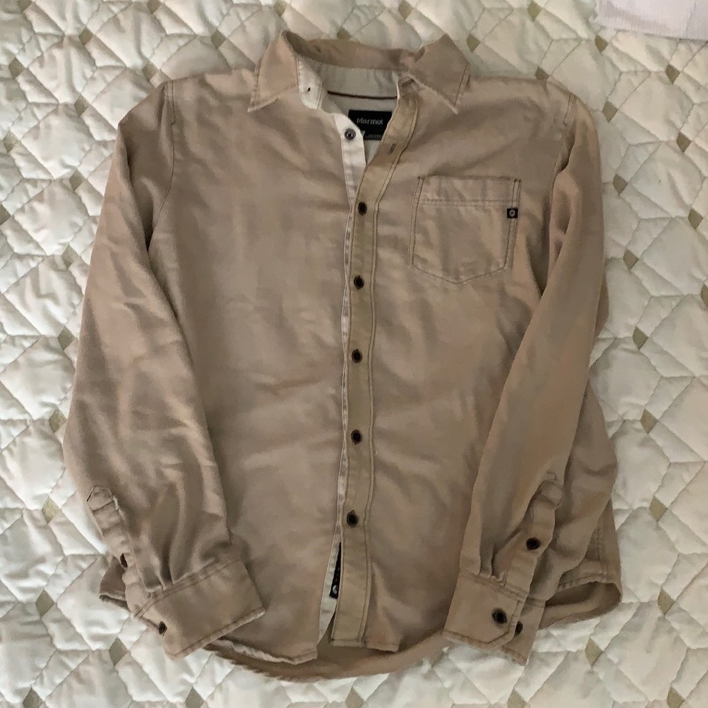 Men’s Marmot button down shirt